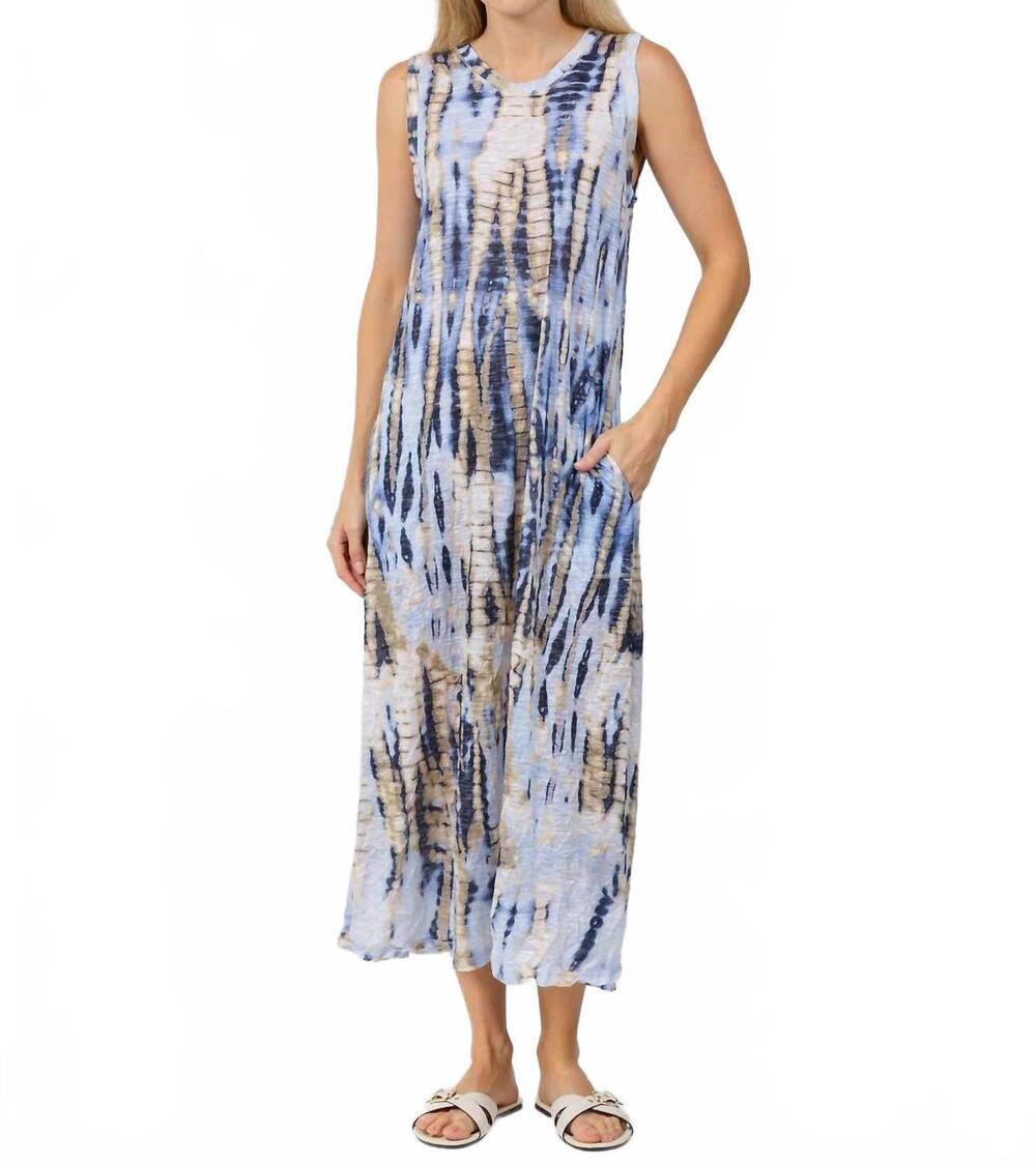 NEW DAVID CLINE laura long maxi dress in storm